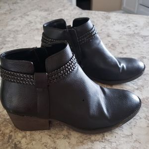 Black ankle boots